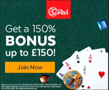 150% casino bonus