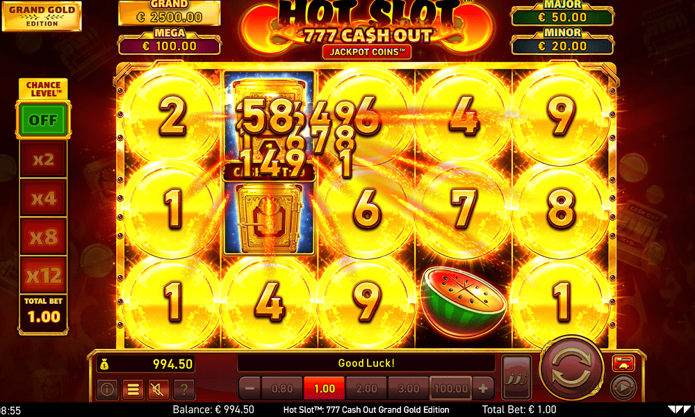 Hot Slot: 777 Cash Out Grand Gold Edition