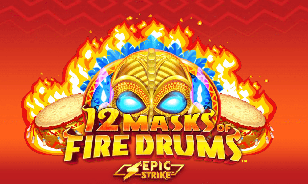 12 Masks of Fire Drums